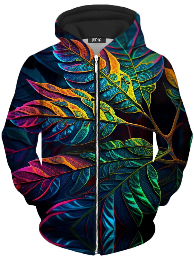 Men Sweetshirts Weeds Leaf Print 3D Hoodie Oversized O-Neck Hooded Pullovres Mens Clothes Streetwear Fashion Tops Dropshipping