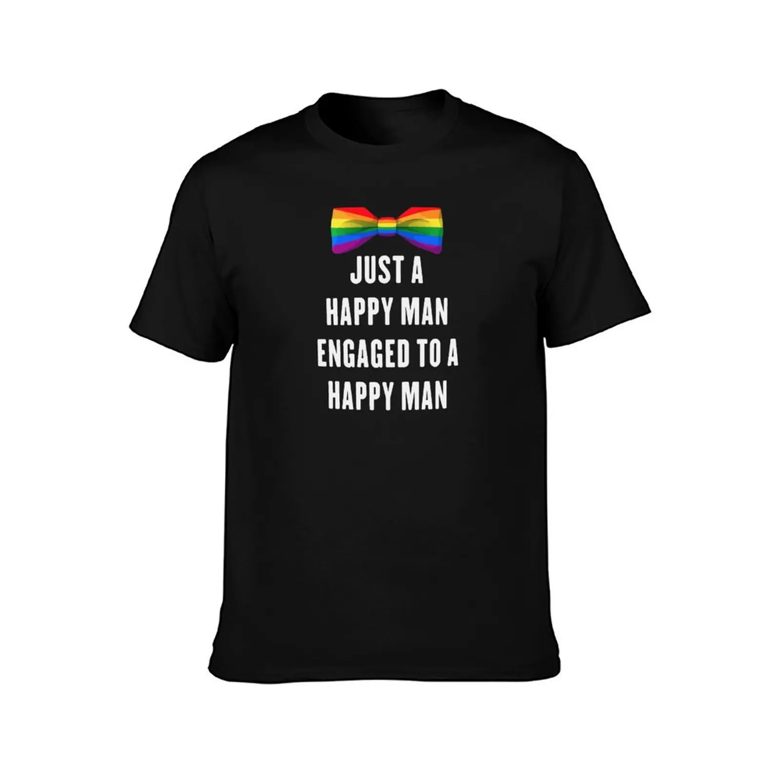 Engayged Groom To Be - LGBT Gay Men Couple Engagement T-Shirt plus size clothes graphic t shirt vintage tshirts for men