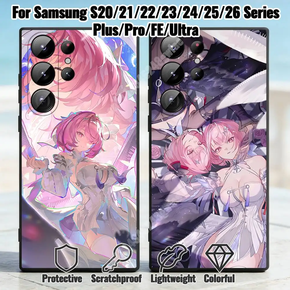 Zenless Zone Zero Remielle Dan Phone Case for Samsung Galaxy S21 S22 Ultra Plus S23 S24 FE Lite S25 S26 Shockproof Cover