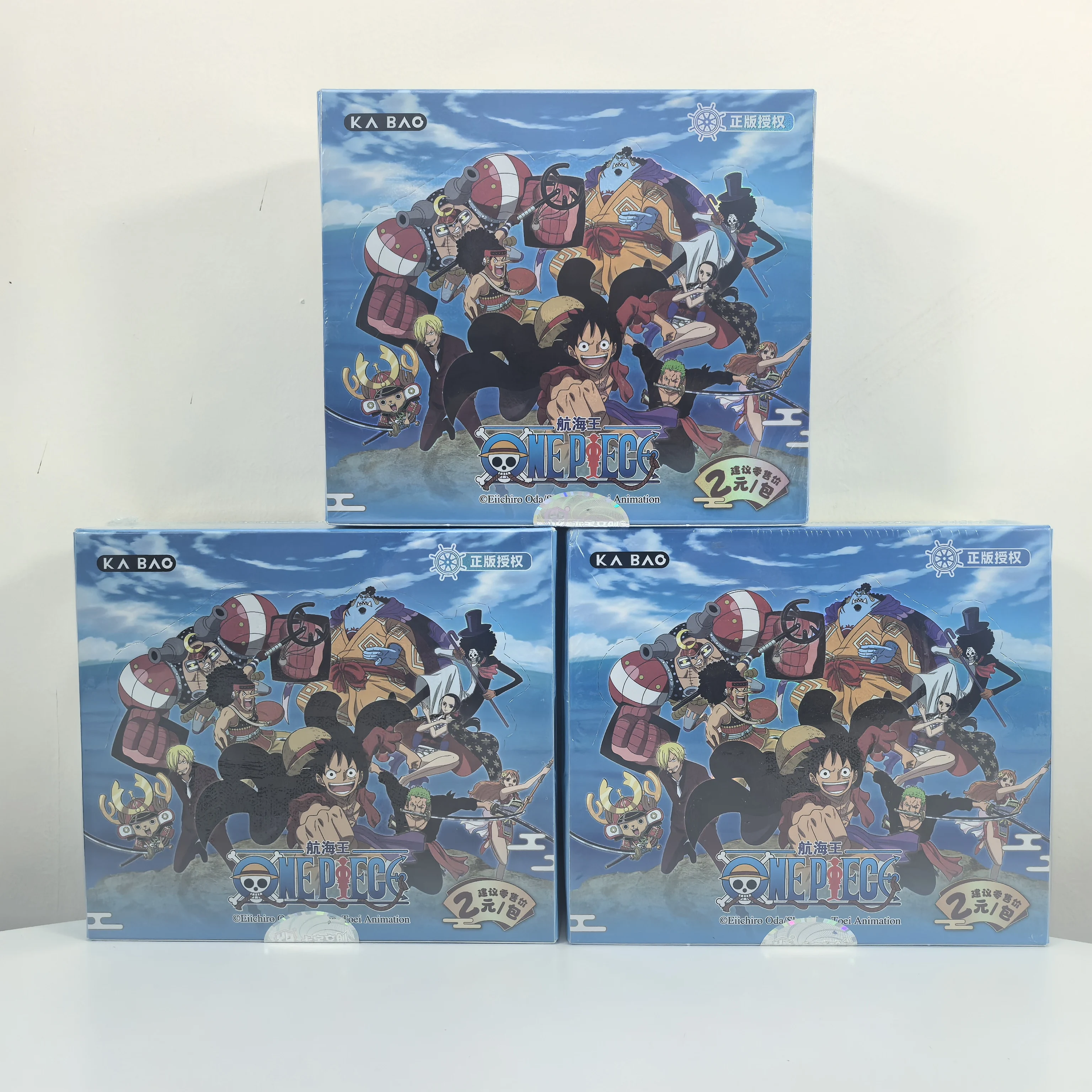 การ์ดสะสมเกม KABAO One Piece: The First Piece of the Voyage Log v2 (วันพีซ) มีสินค้าพร้อมส่ง