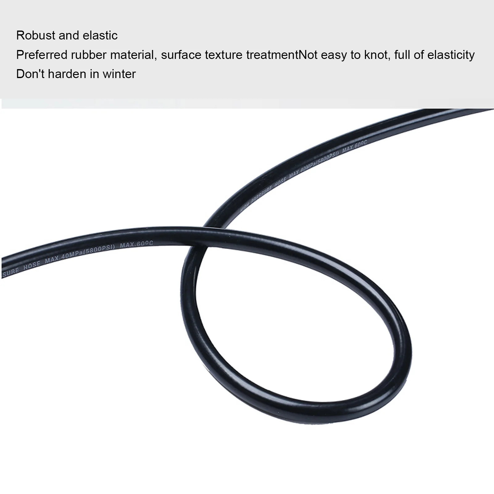 High Pressure Washer Hose 5800psi 5m Flexible Explosion Proof Pressure Hose For K3 Washer