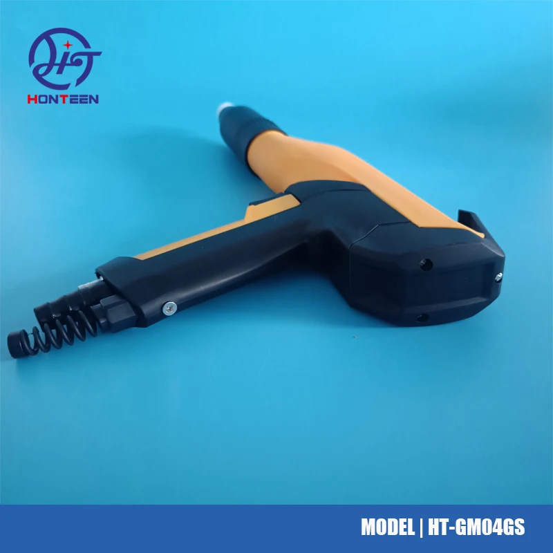 GM04 Electrostatic Powder Coating Gun Shell Shaft Body Consists Of Powder Spray Gun Shell And HV Cascade Modular