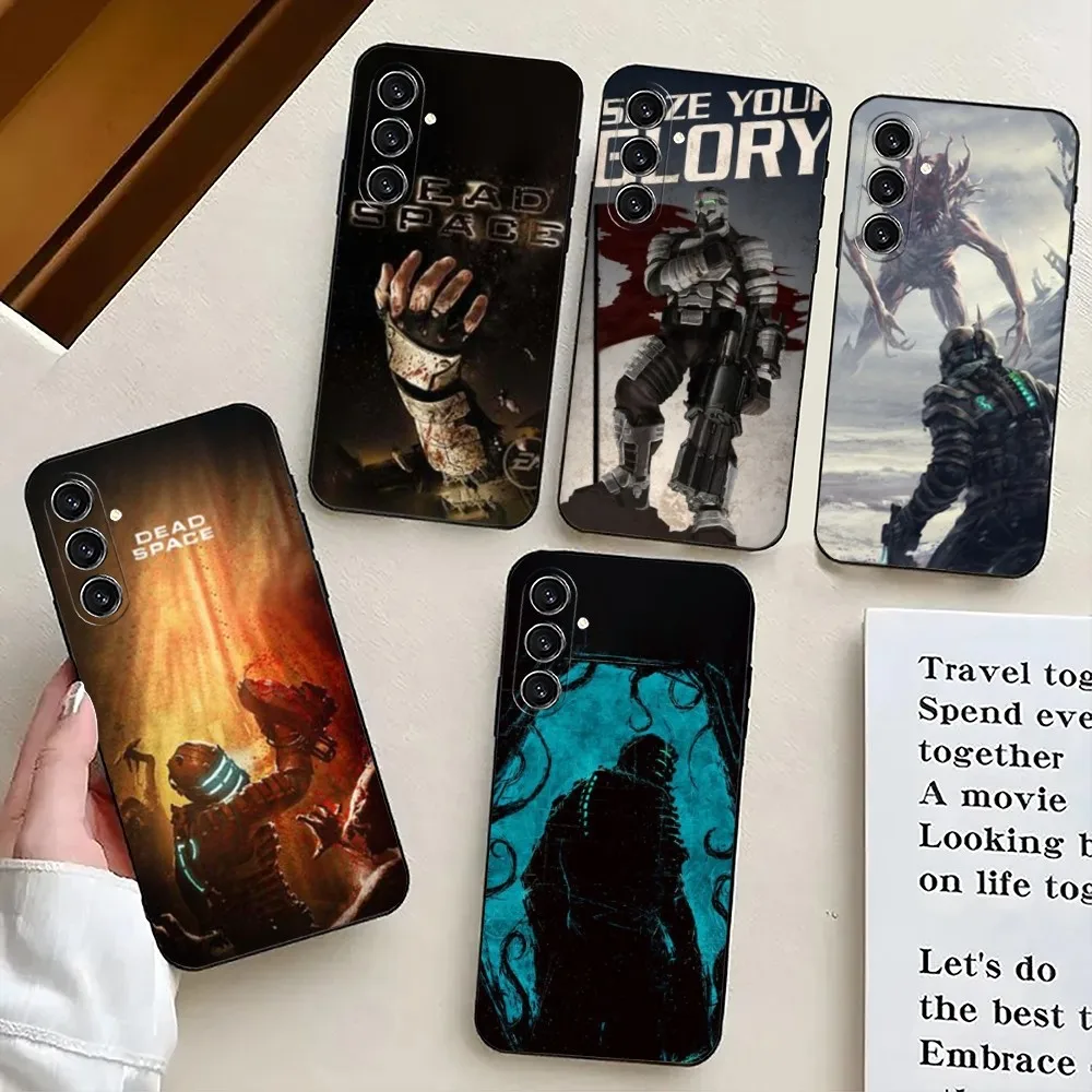 Чехол для телефона в стиле игры D-Dead S-Space для Samsung S24,21,22,23,30,Ultra,S20,Plus,Fe,Lite,Note,10,9, цвет черный