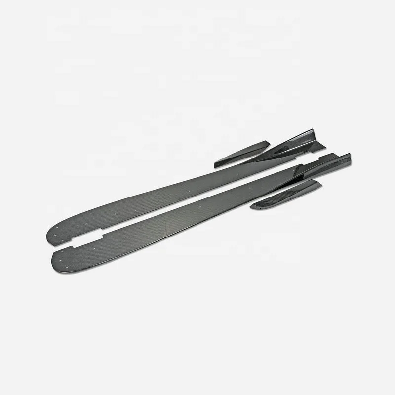 

FOR HONDA 17 Onwards Civic Type R FK8 VRS-W Large Side Skirt Extension + 4Pcs Air Shroud Car Body Kits Including Shipping to USA