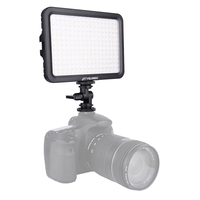 YELANGU On-camera Video & Photo Light 204 LEDs 1000LM 3300-5600K No Polar Dimmable Studio Light For Canon / Nikon DSLR Cameras