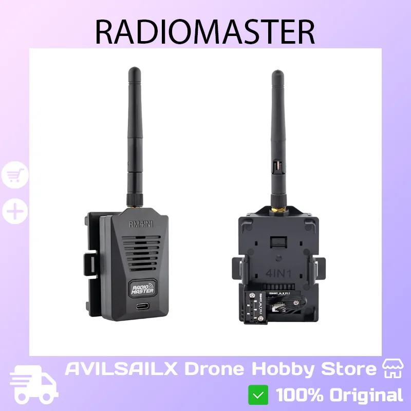 

Радиомастер RM 4IN1 МОДУЛЬ: Модуль высокочастотного передатчика с поддержкой широкого протокола