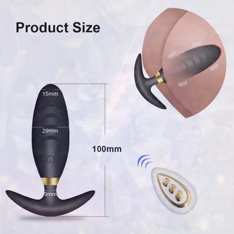 الهزاز البيض النساء بعقب المكونات اللاسلكية عن بعد المطاط امرأة الحب البيض المهبل لعق البروستاتا محفز هزاز الرجال Didlo