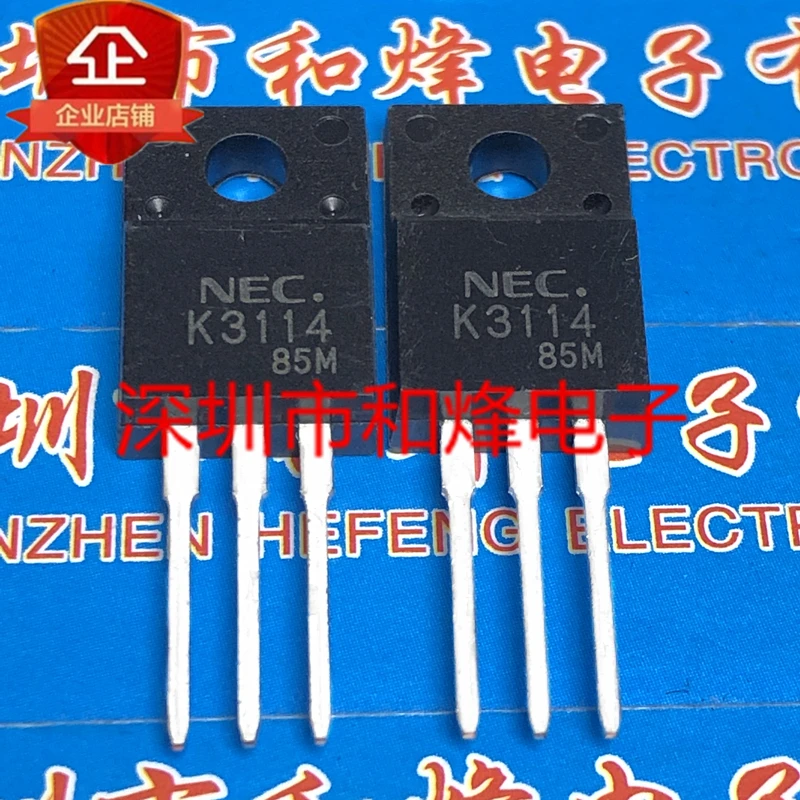 5PCS-10PCS K3114 2SK3114  TO-220F 600V 4A  New And Original On Stock