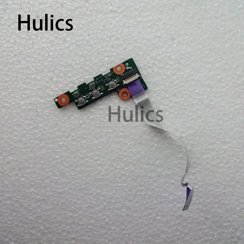 Hulics usado para Acer Aspire 8951 8951G DA0ZYGPB8D0 DAZYGTB28B0 DA0ZYGPI8C0 altavoz para ordenador portátil interruptor Usb botón de encendido placa LAN