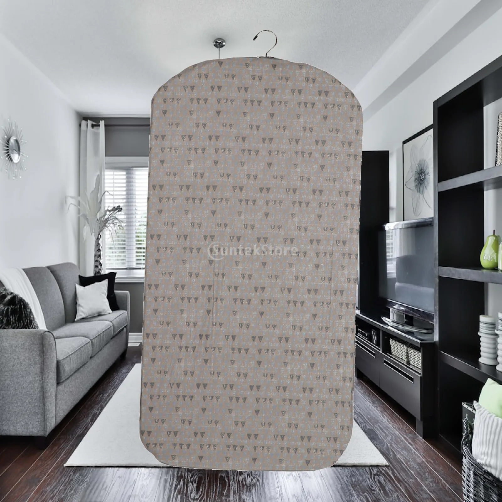Ironing Board Pad Cotton Foldable Ironing Mat Vertical Garment Steamer Press Pad for Apartments Sewing Rooms