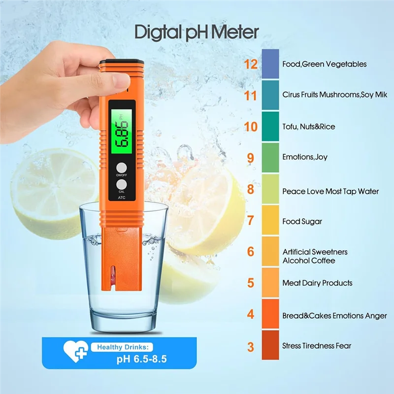 

Y42A-Water Testing Kit:TDS Meter,PH Pens,Mineral Content-Accurate, Smart Chip Technology For Hydroponics, Household Drinking