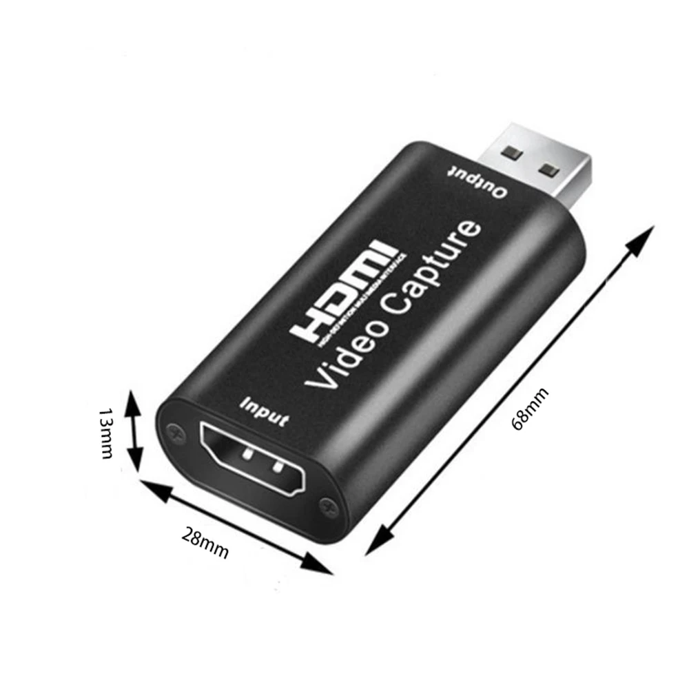 Imagem -06 - Cartão de Captura de Vídeo Compatível com Hdmi Usb 2.0 3.0 1080p 30 60fps 4k Grabber Box para Jogo Gravador de Câmera