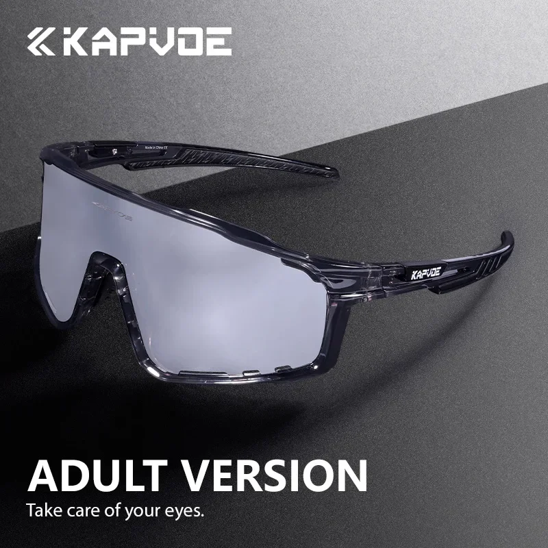 KAPVOE جديد للأطفال الدراجات النظارات الشمسية الصبي موضة الاتجاه في الهواء الطلق ركوب الدراجات نظارات شمسية الفتيات UV400 حماية النظارات الرياضية