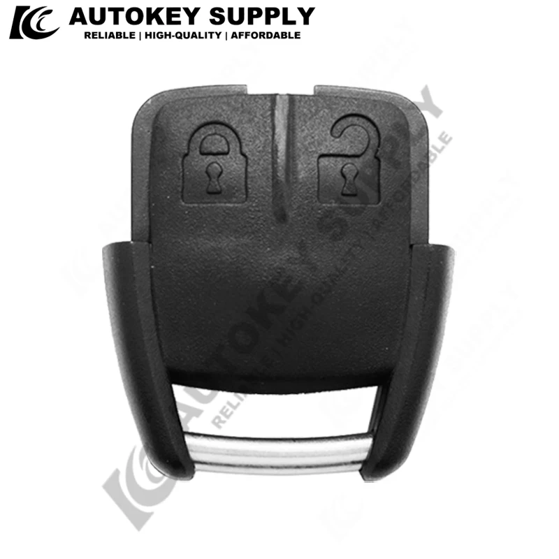 Autokeysupply AKGMS233 2 3 Button Remote Car Key Case Shell Key Fob With/Without Battery Holder Key Head Only For Chevrolet