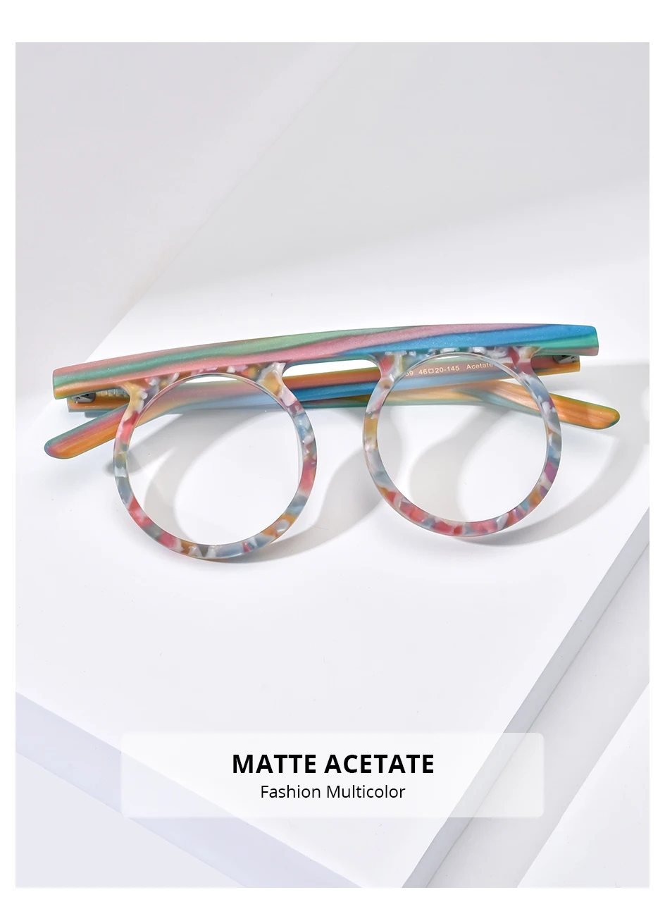 HEPIDEM Acetat-Brillen, Herren, Retro, rund, quadratisch, rhombisch, Brillengestell, Damen, Nerd, Vintage, japanische Brillen, 9386 – Detail 25