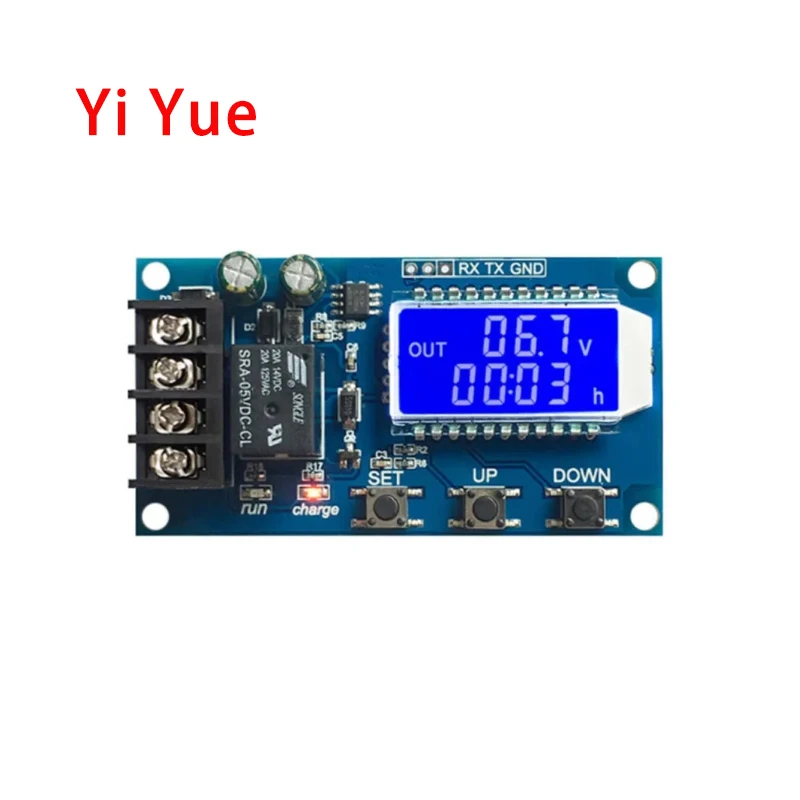 XY-L10A Battery Battery Charging Control Module Digital Full Charge Power Off Overcharge Protection Switch 6-60V