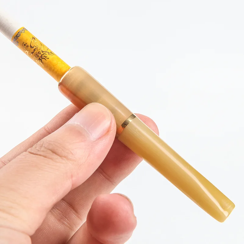 

6mm/8mm Fashion Smoking Pipe Filter Cigarette Holder Removable Mouthpiece Tobacco PipeEasy to Clean Recyclable Smoking Gadgets