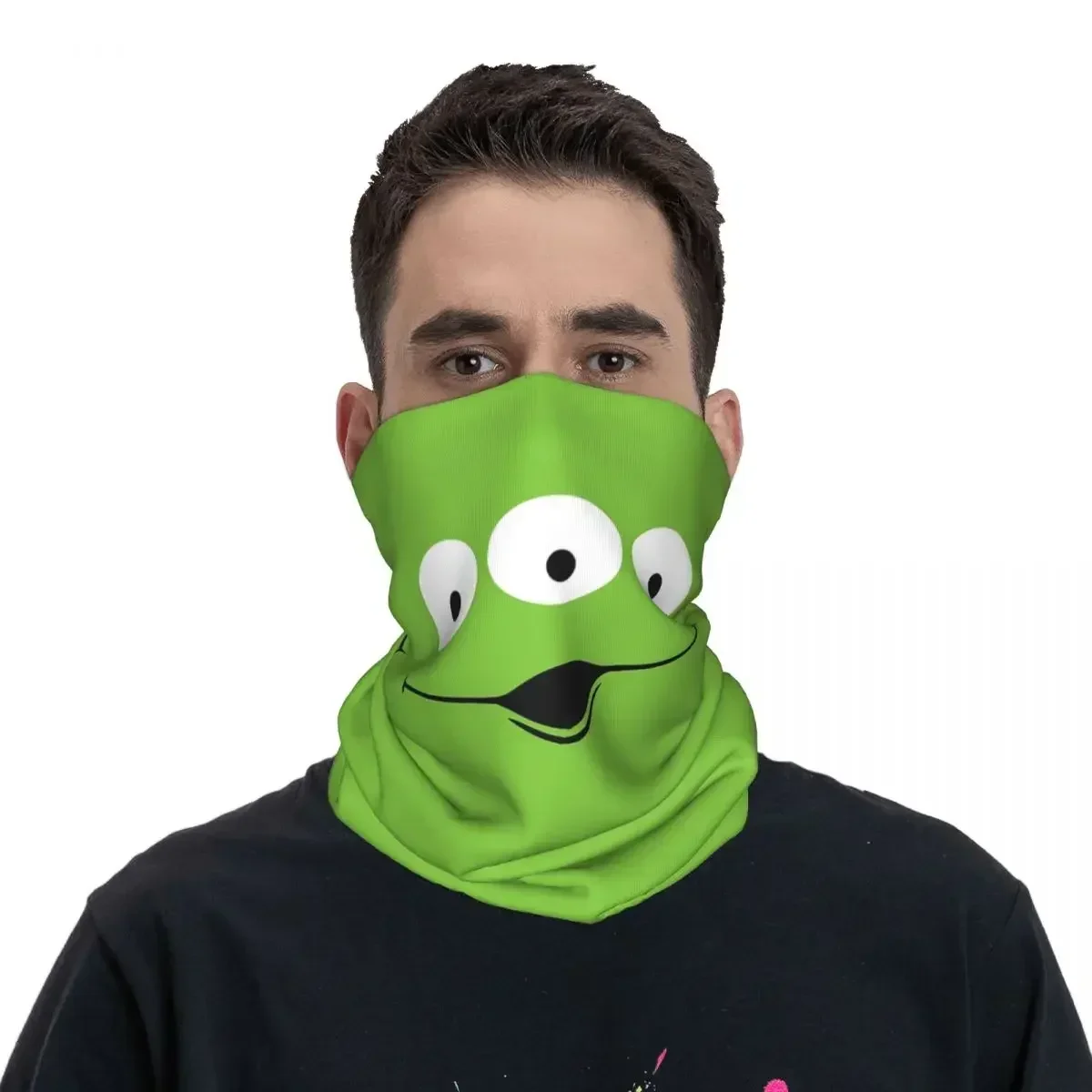 Toy Alien Bandana Neck Gaiter Printed Mask Scarf Multifunction FaceMask Riding For Men Women Adult Breathable