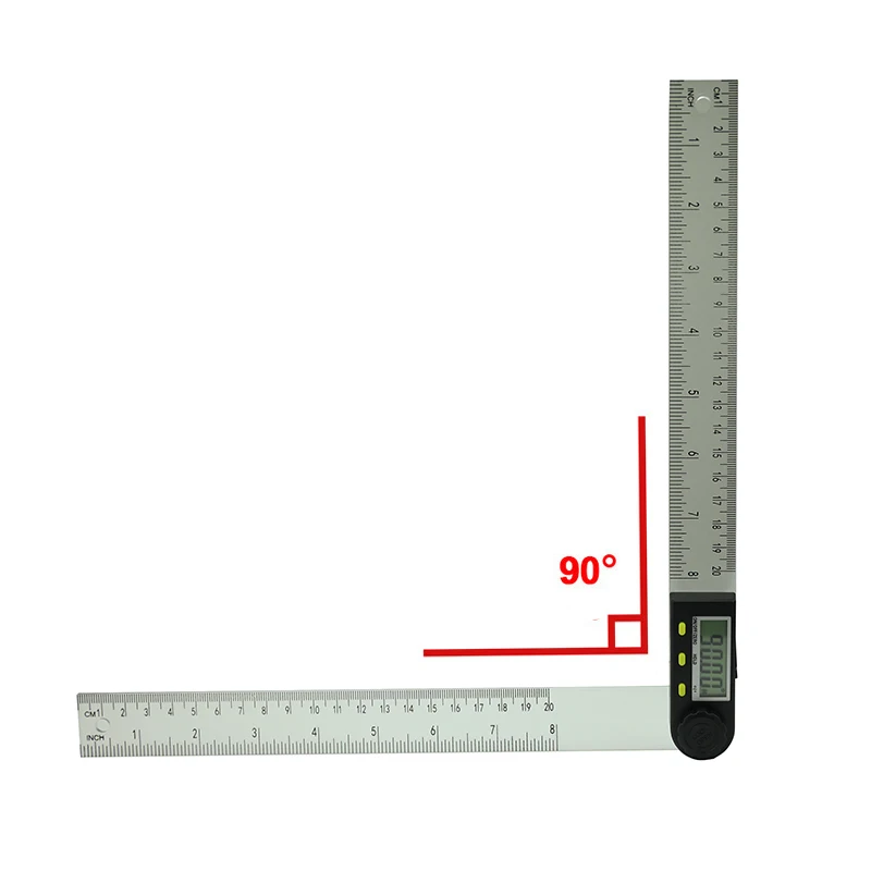 Digital Angle Finder Protractor Angle Finder Ruler with 7inch/200mm goniometer 150mm 6inch digital caliper Measuring Tool