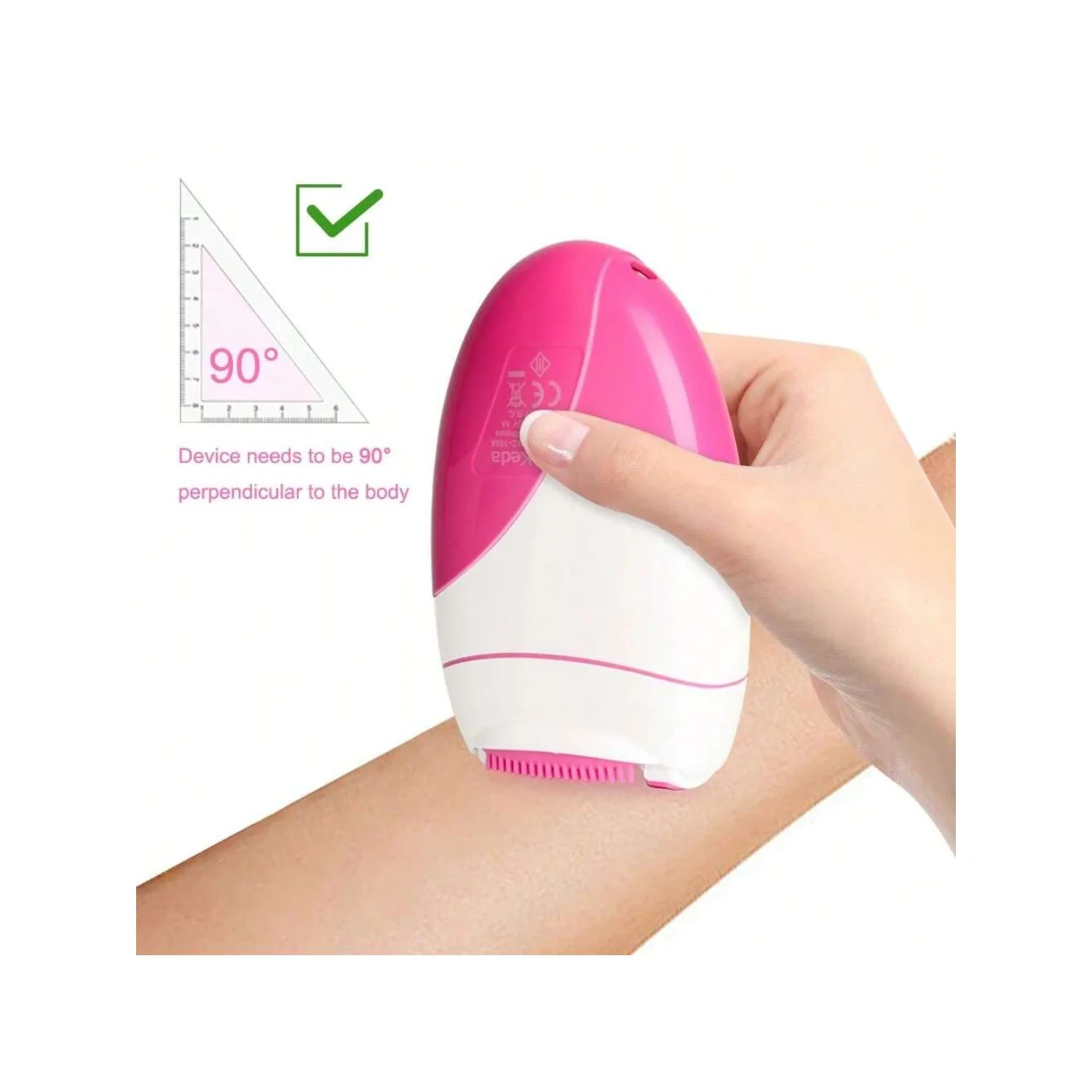 Depiladora para mujer, dispositivo de depilación facial y corporal, recortador de pelo recargable para bikini y axilas, imprescindible para mujeres en sum