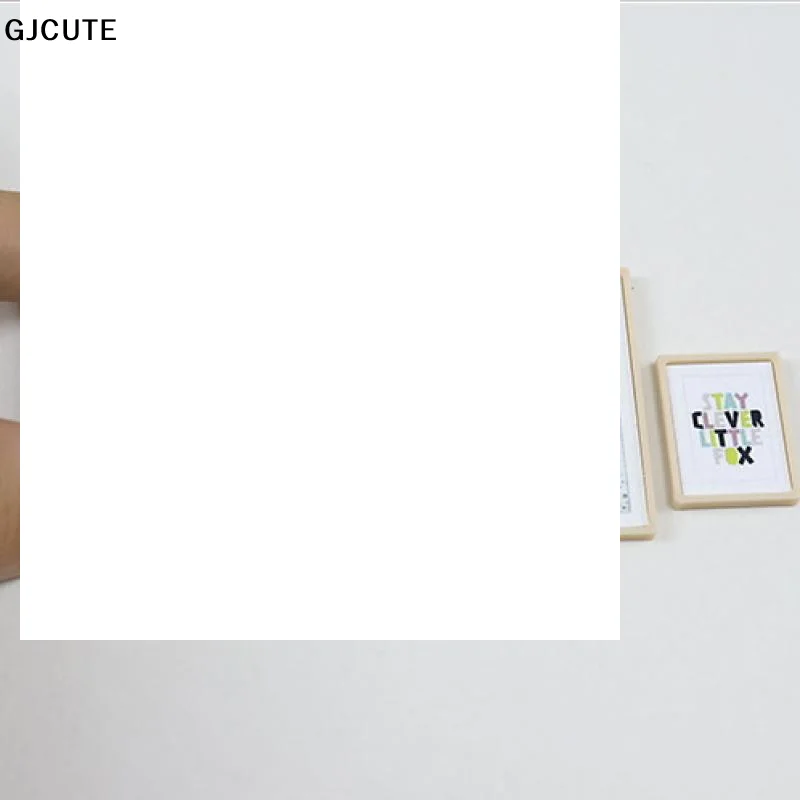 Boneca brinquedo 1 conjunto 1:12 casa de boneca diy acessórios casa de bonecas em miniatura vintage mural fotos parede imagem cena decoração