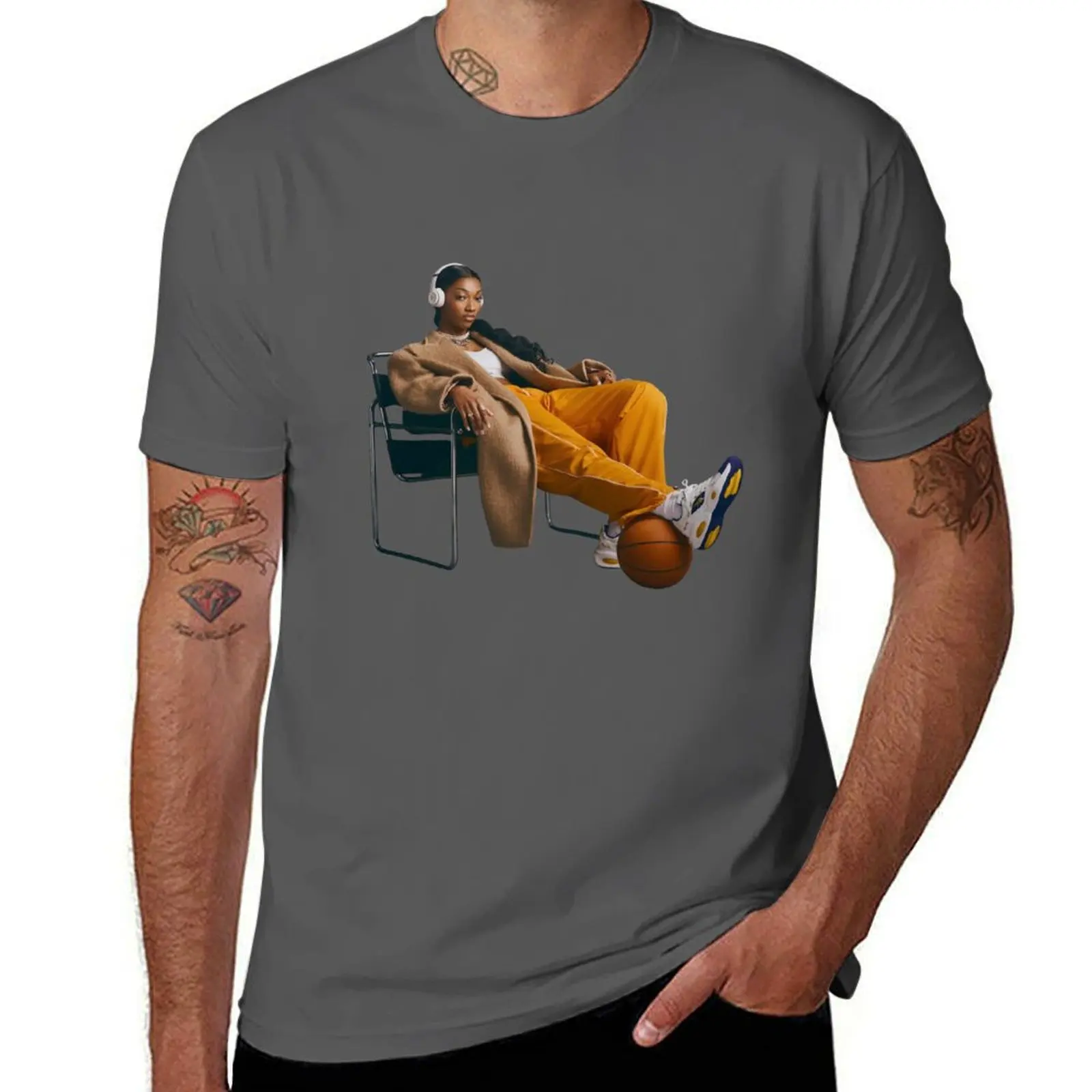 

Angel Reese T-Shirt cotton t shirt pack mens graphic t shirts man t shirt heavy cotton T-Shirt