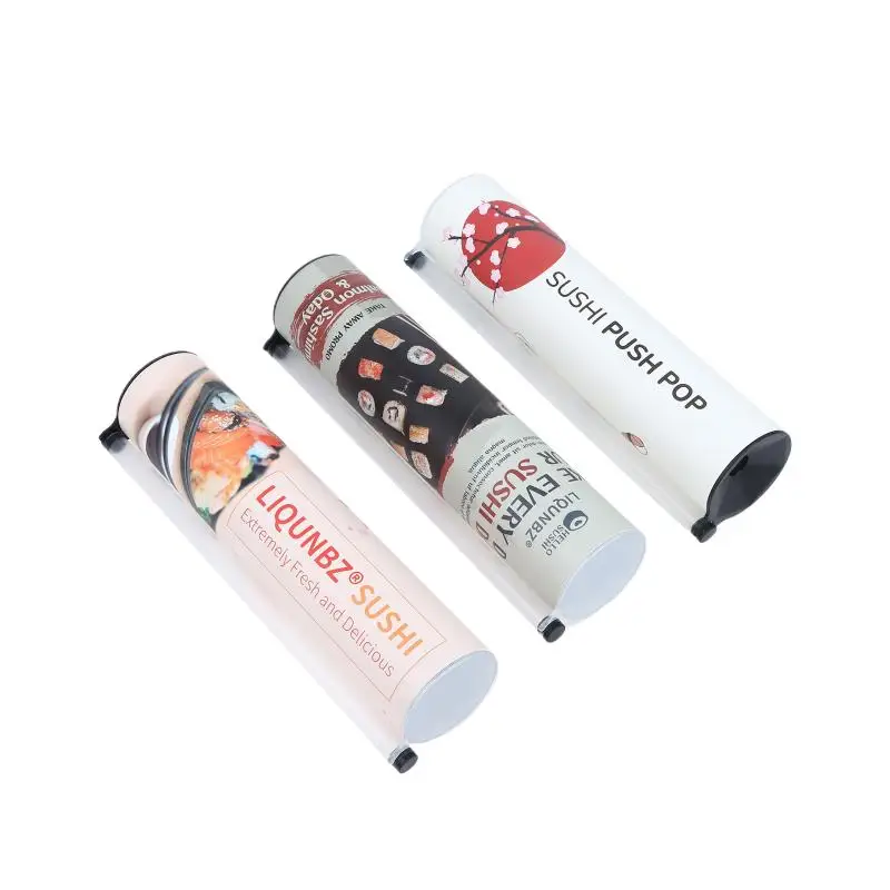 Reusable Sushi Roller Food Grade Quick Sushi Push Mold Portable DIY Sushi Maker for Picnic Restaurant Sushi Prep