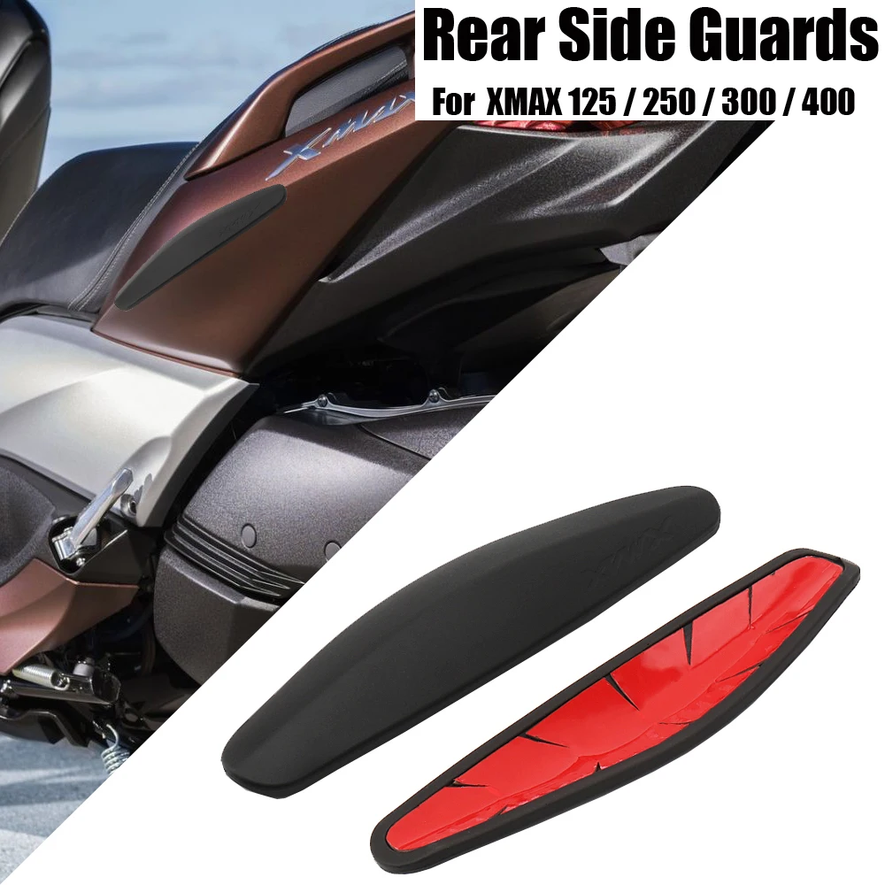 

New For Yamaha XMAX 125 X-MAX 125 X-MAX 250 X-MAX 300 X-MAX 400 Anti Scratch Sticker Black Side Protective Strips Moldings