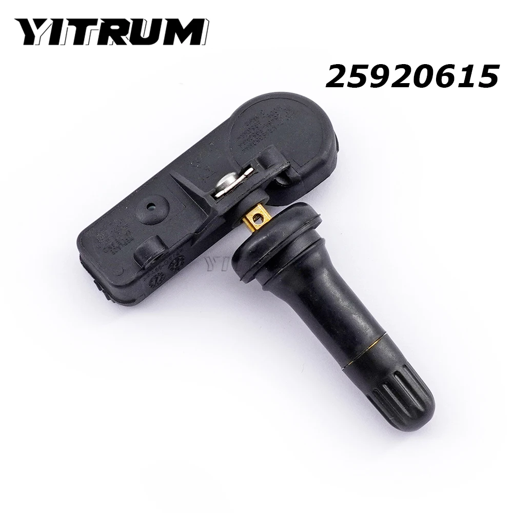 YITRUM 25920615 22853741 For Buick Allure Cadillac CTS Chevrolet Malibu GMC Savana Hummer H2 Saturn TPMS Tire Pressure Sensor