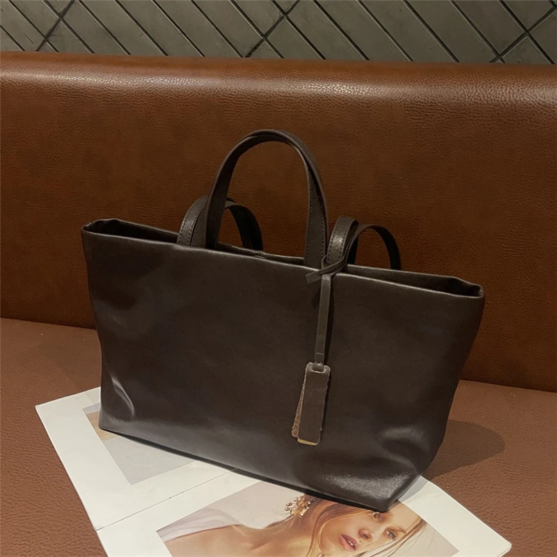 

Hifashion винтажные сумки-тоут из натуральной кожи для женщин 2025 роскошные дизайнерские сумки на плечо для покупок для работы под мышками женские сумки