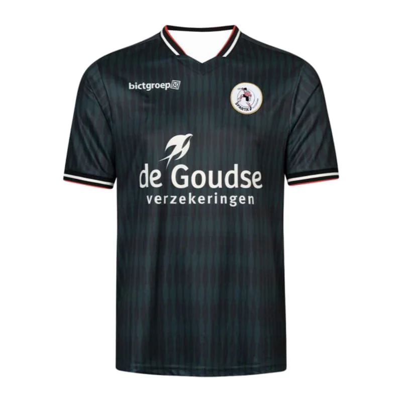 2026 Neues Sparta Rotterdam Fußball-T-Shirt – Heim- und Auswärtstrikots der Saison 26/27 – Unisex Atmungsaktives Sport-Fan-Oberteil für die ganze Familie – Detail 5
