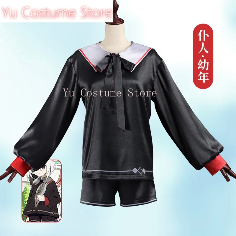 Yu Costume Genshin Impact Arlecchino The Knave Childhood Game Suit Cosplay Costume Halloween Party Role Play Outfit Women