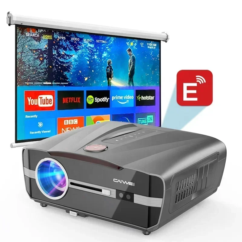 Fast 3-day Shipping Led Projector Portable Home Theater Video Smart Android Proyector Outdoor 4k Wifi Wireless Projector