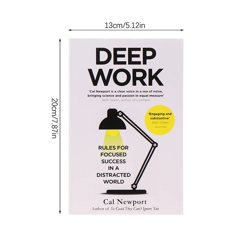 Deep Work By Cal Newport Rules for Focused Success In A Distracted World Leadership & Motivation Books for Adult Paperback