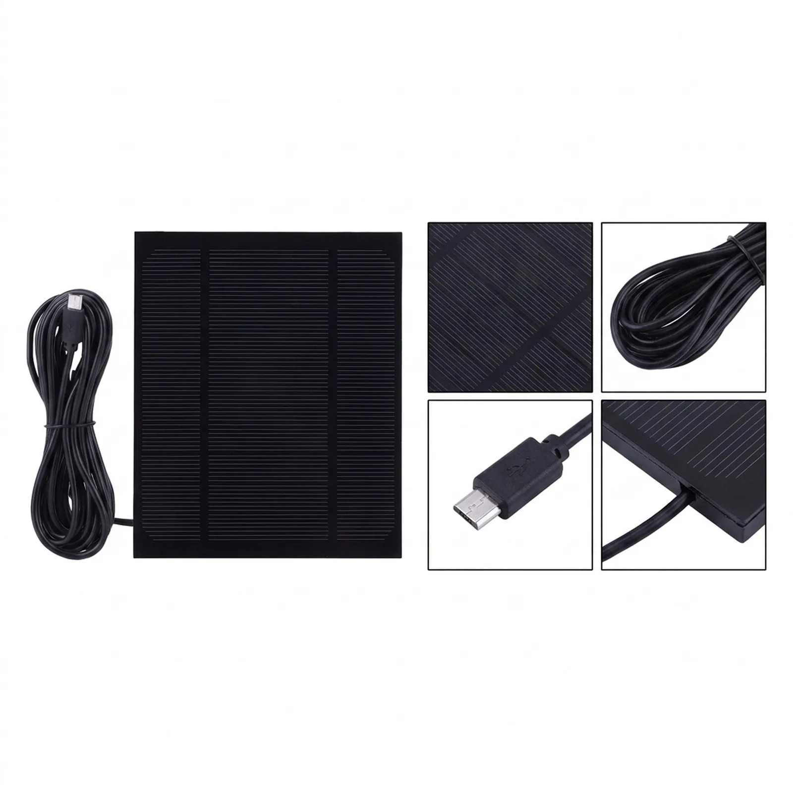 for versatile Charging Options Portable for Power Bank Compact Size Compatible With Small Appliances Compact Solar Panel Charger