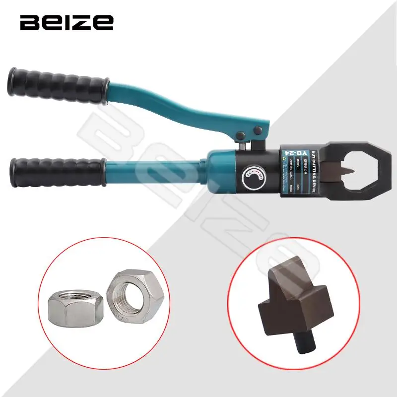 

Hydraulic Nut Splitter YD-24 Nut Cutter Tool 14-36mm Range Nut Integral Nut Cutter or Nuts Cutting Range M8-M24