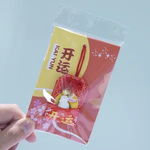 Bordado Criativo Japonês Pray Fortune, Pingente Omamori, Boa Sorte Coelho, Amuleto de Sino Pequeno, Quimono Chaveiro, Presente 8 principais vendas amuletos e talismãs poderosos - №2