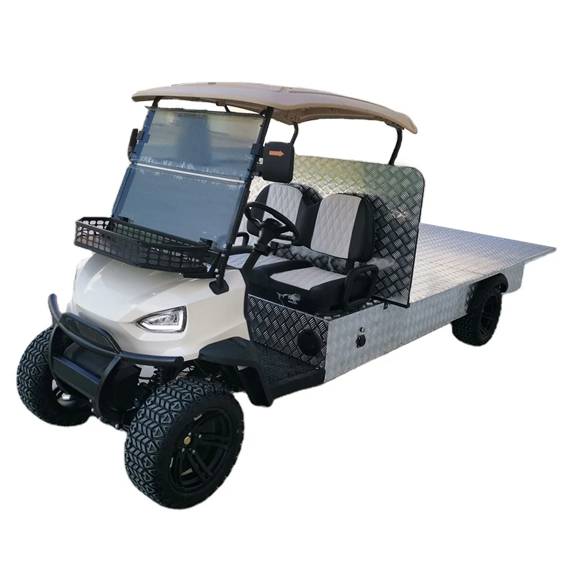 72V 115AH utility off road golf buggy mini truck golf cart for park