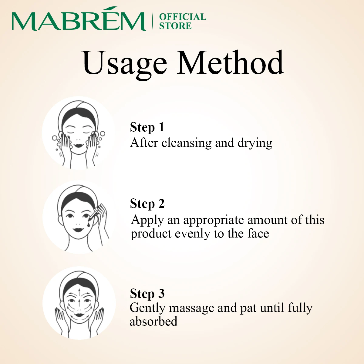 MABREM Pore Shrinking Serum Essence Pores Treatment Moisturizing Relieve Dryness Oil-Control Firming Repairing Smooth Skin Care