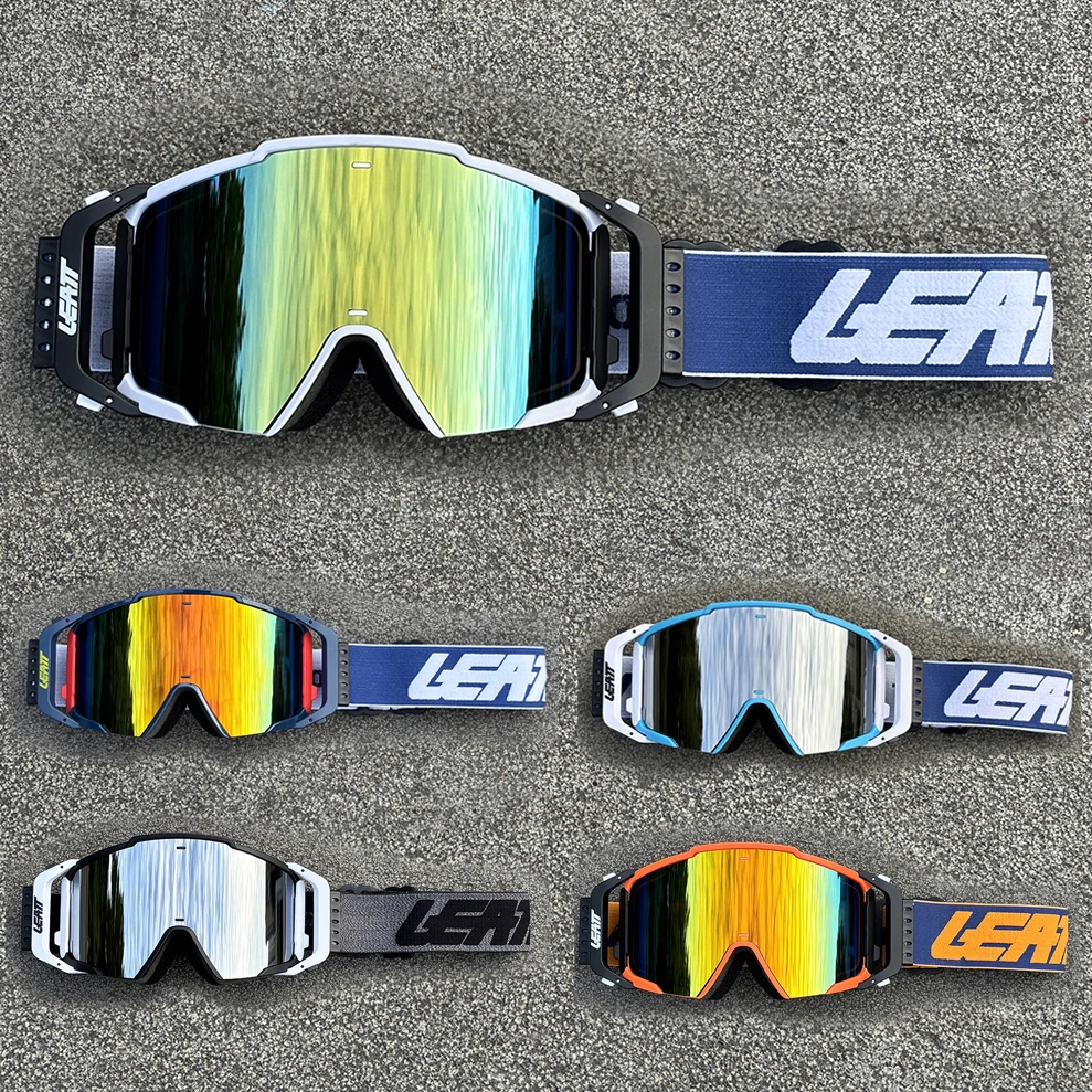 New Motocross Goggles 6.5 Double Layer Anti Fog Cycling Glasses Gafas Para Mask Motorcycle Helmet Glasses for Men
