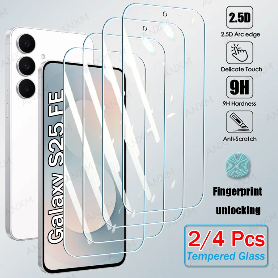 2/4Pcs Gehärtetes Glas Für Samsung Galaxy S21 S22 S23 S24 S25 Plus Ultra FE Z Falten 7 6 5 Fold7 Fold6 Fold5 Fold4 Screen Protector