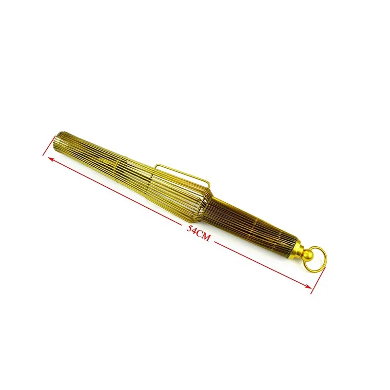 Gabbia per uccelli che appare in acciaio dorato Colomba che appare gabbia Trucchi magici da palcoscenico Magia Magicians Prop Illusione Trucco