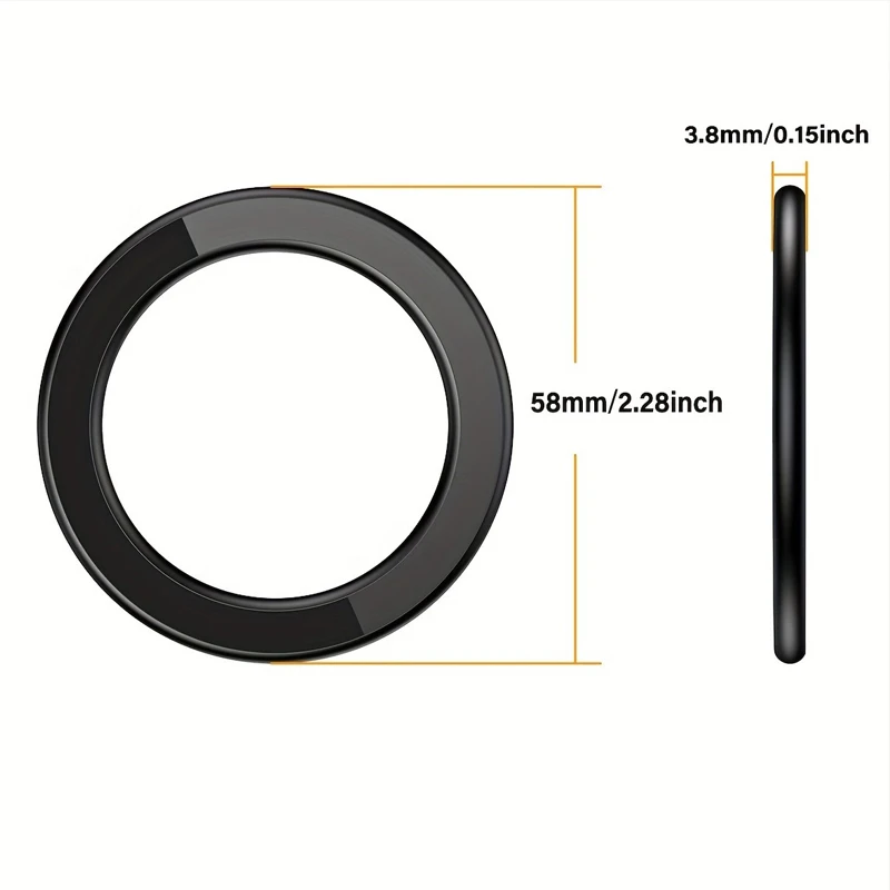 Magnetischer Ringhalter für iPhone 16, 15, 14, 13, universeller Wand-Handy-Super-Magnethalter im Auto, Handy-Ständer für Magsafe – Detail 10