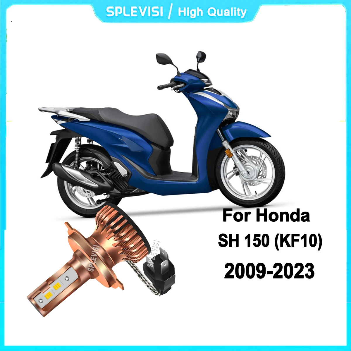 

H4 9003 HB2 LED Motorcycle Headlight - giving you outstanding visibility For Honda SH 150 (KF10) 2009 2010 2011 2012 2013-2023