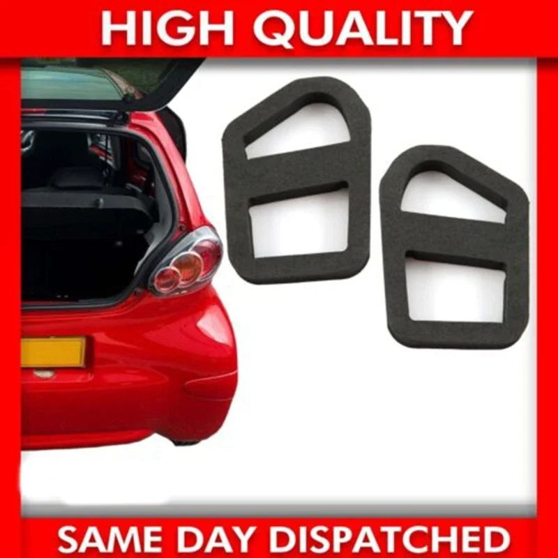 1 Pair Black Tail Light Lamp Cluster Foam Seal Gaskets for AYGO MK1 Accessories