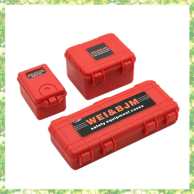 Caja de almacenamiento de plástico para coche teledirigido, herramienta de decoración ecológica, 15 Uds., para Traxxas Trx4 Axial Scx10 90046 D90 1/10, accesorios para orugas de control remoto