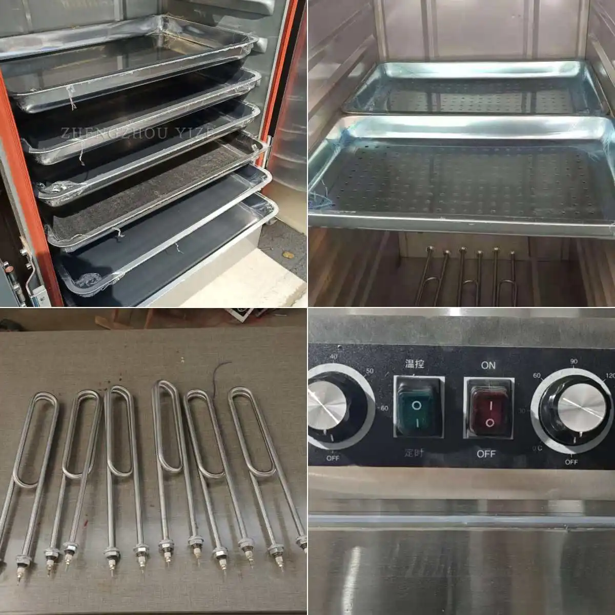 12/24/36 Layer Rice Steamer Cabinet With Fast Shipping Free Tray Commercial Gas Electric