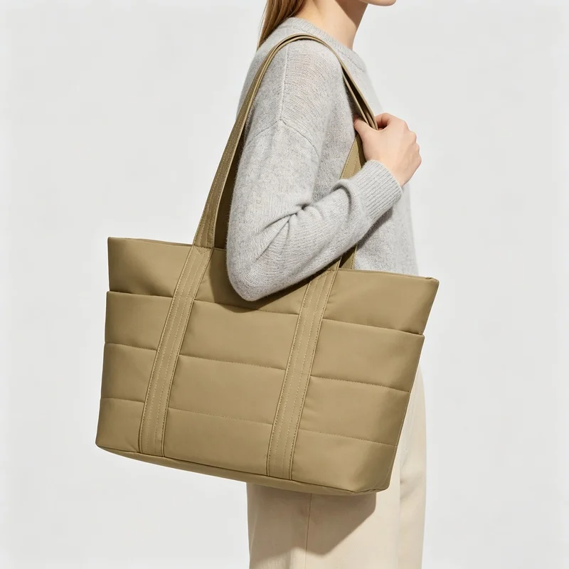 Large Capacity Laptop Tote Bag, Multifunctional Travel Hand & Shoulder Bag for 13.3 14 15 15.6 16 Inch Laptops