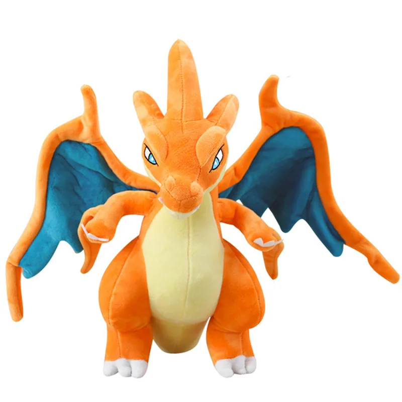 30 ซม.Mega Charizard X ของเล่นตุ๊กตา Mega Charizard Evolution ตุ๊กตาตุ๊กตาสัตว์ของเล่นของขวัญเด็ก