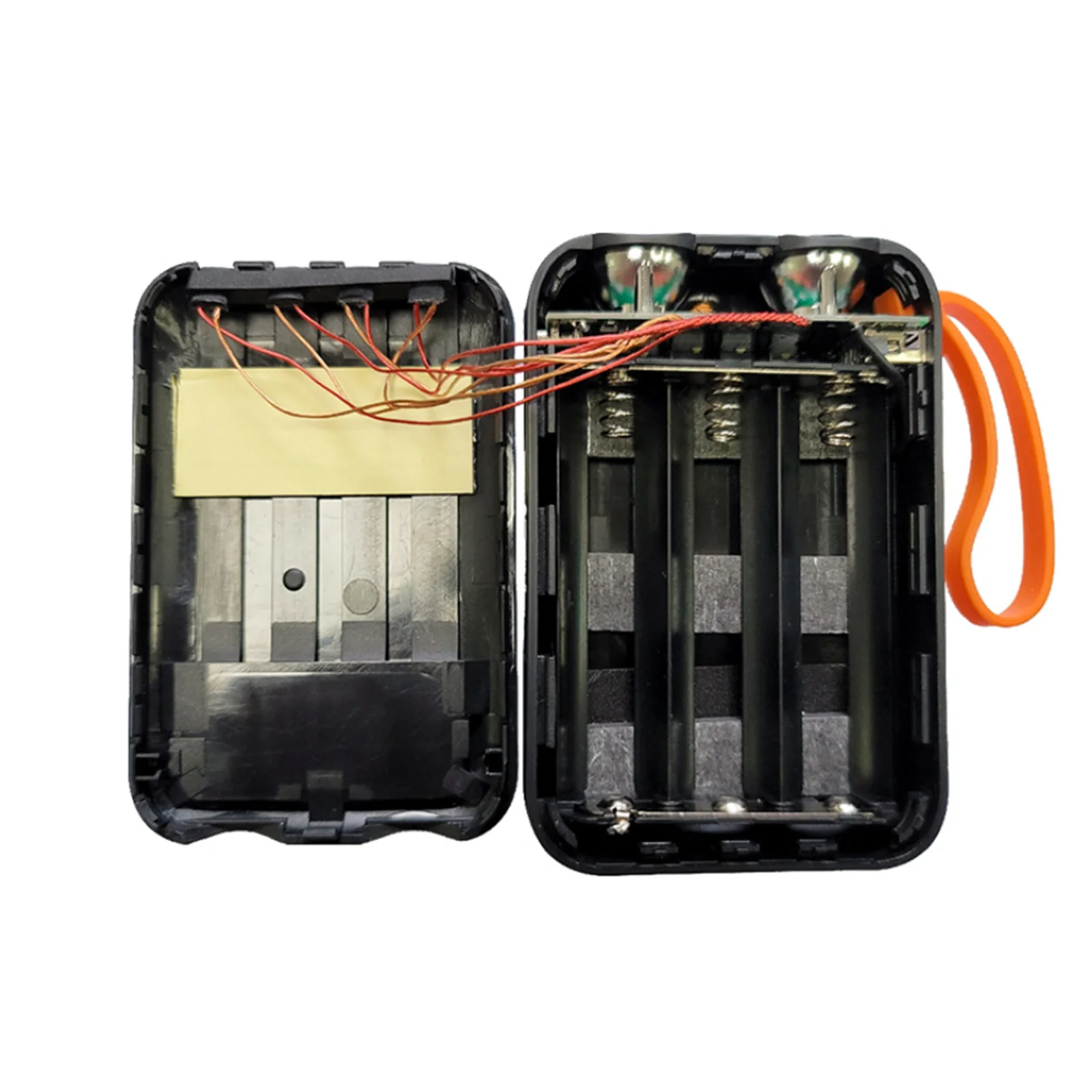 Caja de almacenamiento para carga de teléfono, soporte de batería de soldadura sin Cable, Cargador USB tipo C, bricolaje, 3x18650